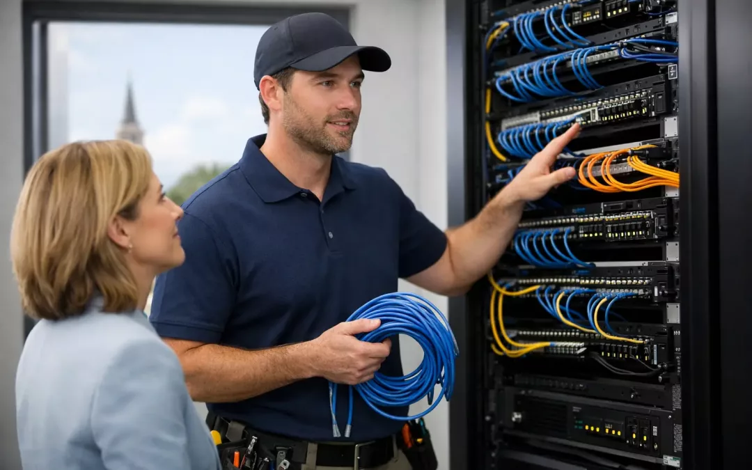 Network Wiring Contractor Charleston: What to Look For
