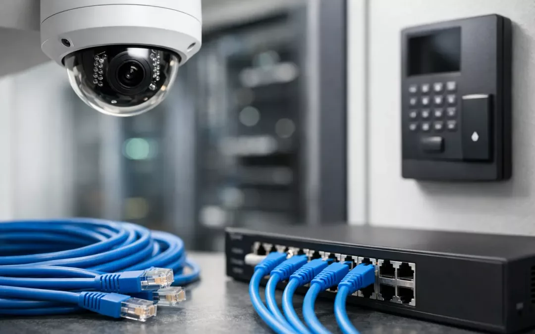 Data Cabling for Security Cameras and Access