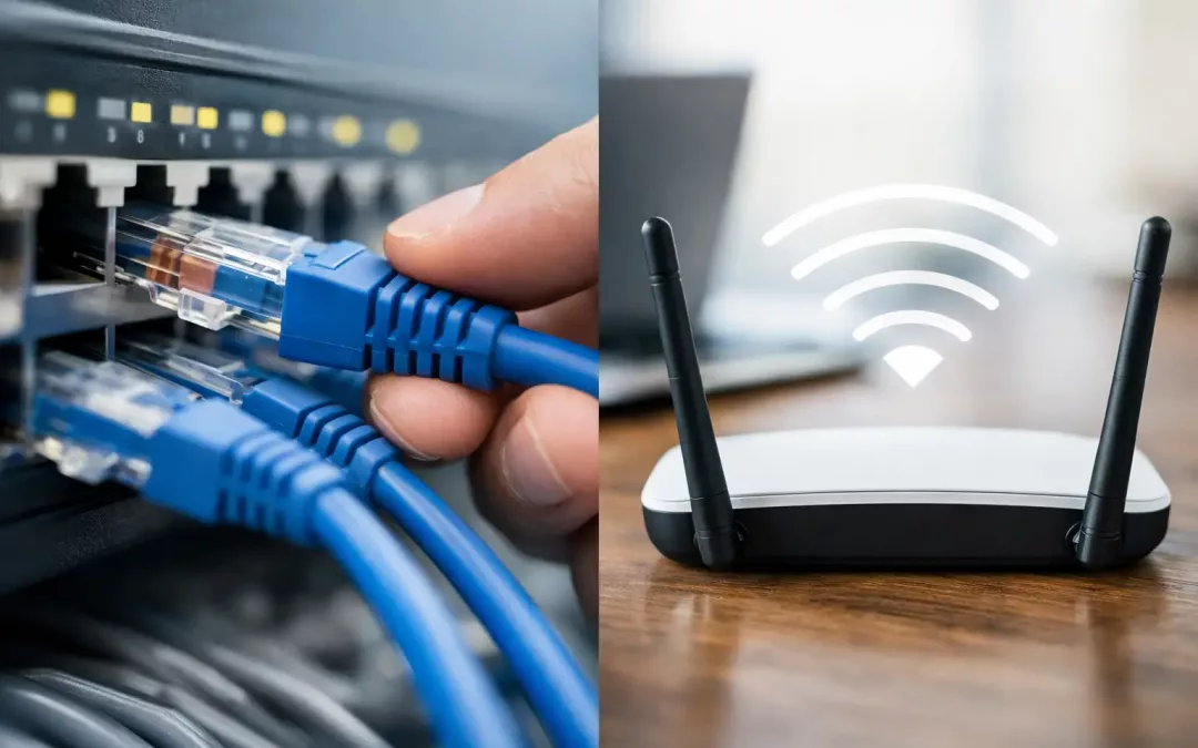 Wired Network vs Wireless Network