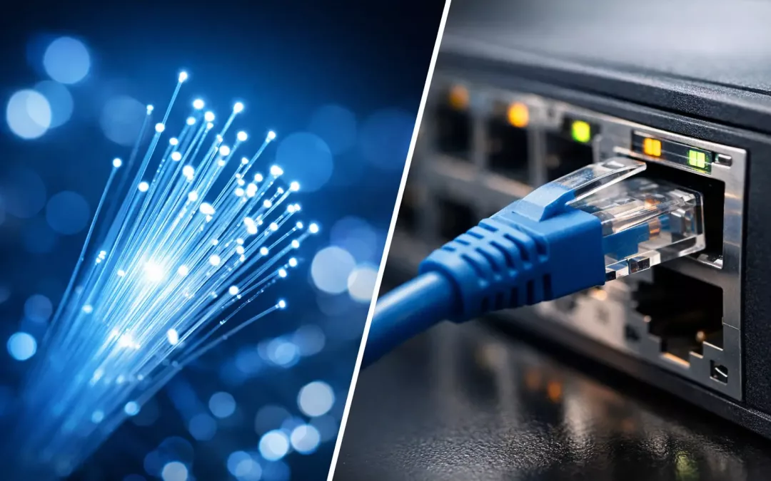 Fiber Internet vs Ethernet: What Changes?