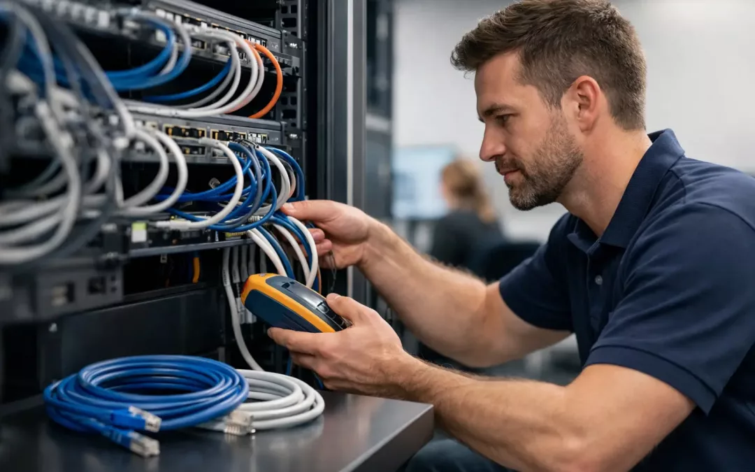 Why Pro Wiring Matters for Business Internet Installation