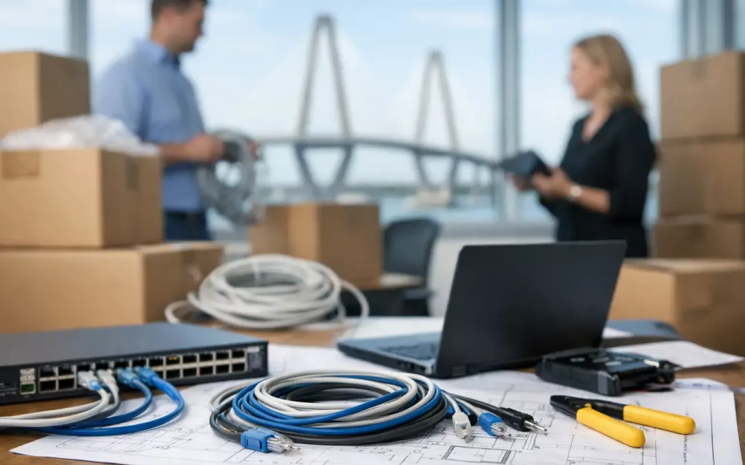 Charleston Office Relocation IT Wiring Checklist