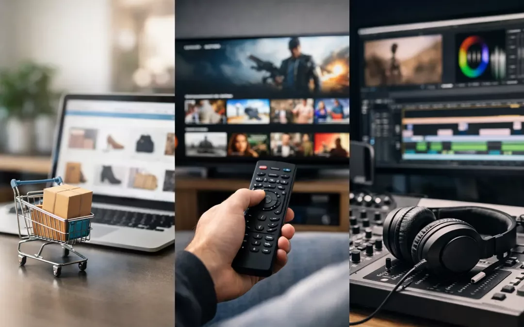 High-Bandwidth Needs for E-Commerce, Streaming, and Media