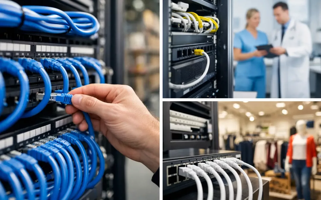 Network Cabling for Warehouses, Medical Offices, and Retail Spaces in the Lowcountry