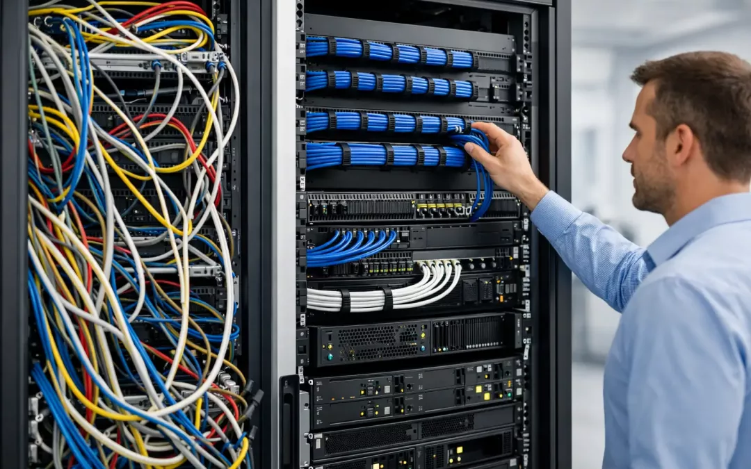 Why Cable Management and Clean IT Closets Matter