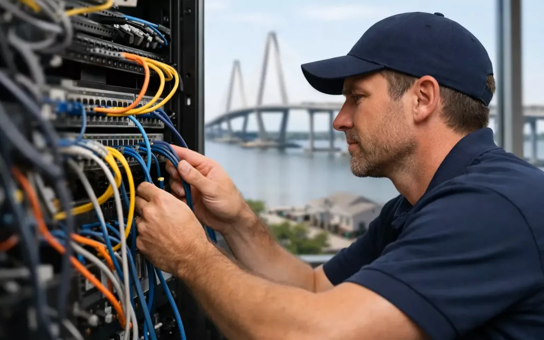 Why Hire a Local Network Wiring Contractor in Charleston?